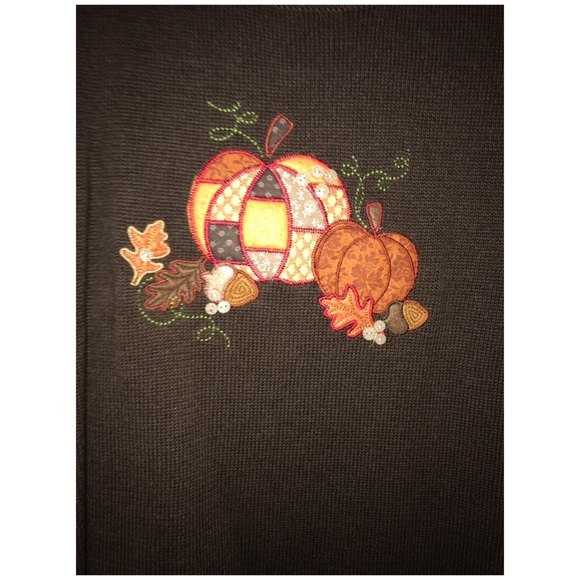 Christopher Banks Embroidered Pumpkin Sweater - Picture 3 of 8